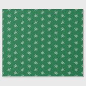 Chalk Snowflake Pattern Geschenkpapier (Flach)