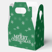 Chalk Snowflake Pattern Geschenkschachtel (Geöffnet)