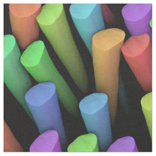 Chalk Sticks 1 Benutzerdefiniertes Gewebe Stoff