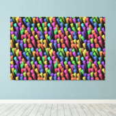 Chalk Sticks 1 Wrapped Canvas Leinwanddruck (Insitu (Holzboden))