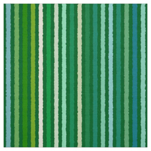 Chalk Stripes - Jade Green und Aqua Stoff (Muster)