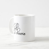 Chalk und Käse Kaffeetasse (Vorderseite Links)