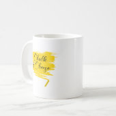 Chalk und Käse Kaffeetasse (Vorderseite Links)