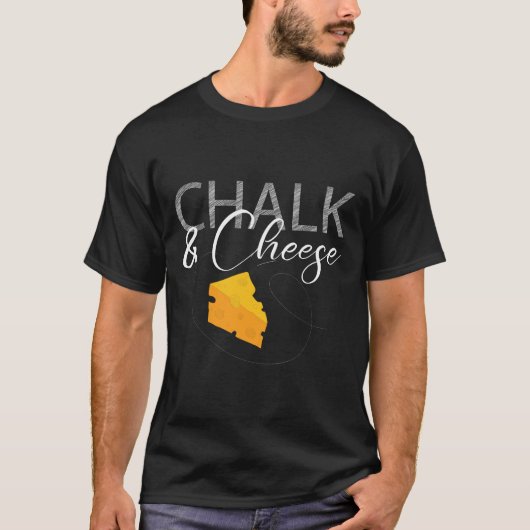 Chalk und Käse T-Shirt (Vorderseite)