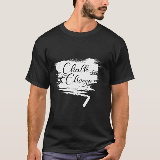 Chalk und Käse T-Shirt (Vorderseite)