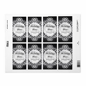 Chalk Vintag Frame Elegante Hochzeitsstimmung (Vorne)