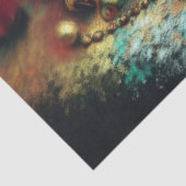 Chalk Zeichnend Weihnachtsbären Geschenk Candy Orn Seidenpapier (Ausschnitt)