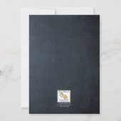 Chalkboard 4. Juli Party Einladung (Rückseite)