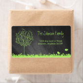 Chalkboard Address Label (Insitu)