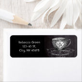 Chalkboard Alice im Wunderland Tee-Party-Tee-Tee (Insitu)