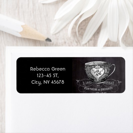 Chalkboard Alice im Wunderland Tee-Party-Tee-Tee (Insitu)