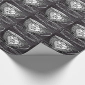 Chalkboard Alice im Wunderland Tee-Party-Tee-Tee Geschenkpapier (Ecke)