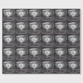 Chalkboard Alice im Wunderland Tee-Party-Tee-Tee Geschenkpapier (Flach)