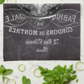 Chalkboard Alice im Wunderland Tee-Party-Tee-Tee Geschirrtuch (Gefaltet)