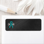 Chalkboard Aquamarin Ribbon (Insitu)