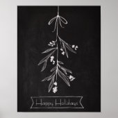 Chalkboard Art - Mistletoe Poster (Vorne)