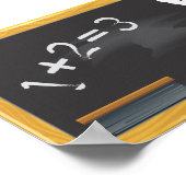 Chalkboard-Banner Poster (Ecke)