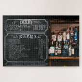 Chalkboard Bar Menu Puzzle (Horizontal)