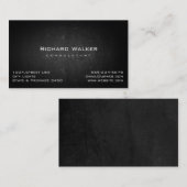 Chalkboard Beruflich elegante Black Board Einfach Visitenkarte (Vorne/Hinten)