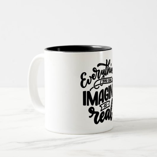 Chalkboard Briefing Kaffeezeit Minimale Tasse (Vorderseite Links)