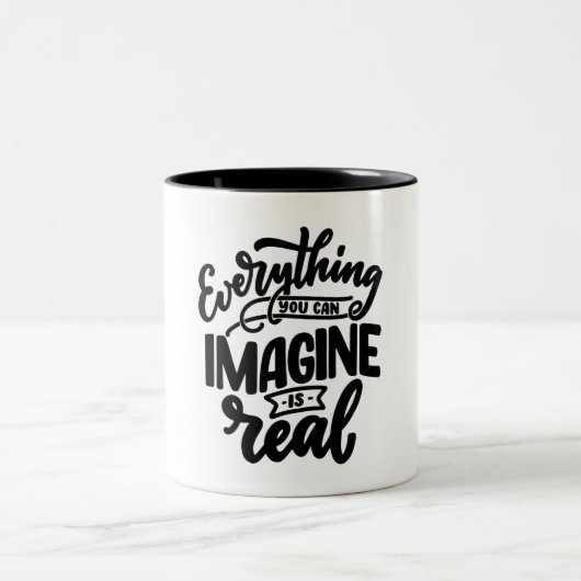 Chalkboard Briefing Kaffeezeit Minimale Tasse (Mittel)