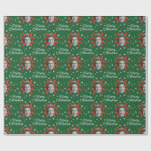 Chalkboard Buddy the Elf | Muster der Sternexplosi Geschenkpapier (Flach)