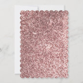 Chalkboard Bunny Baby Dusche Einladung (Rückseite)