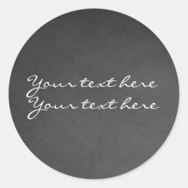 Chalkboard Chalk Custom Gastgeschenk Stickers