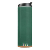Chalkboard chalk eraser classroom thermosbecher (Nach links gedreht)