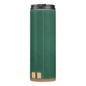 Chalkboard chalk eraser classroom thermosbecher (Rückseite)