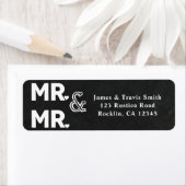 Chalkboard Chalk MR HERR Gay Wedding Verlobung (Insitu)