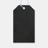 Chalkboard Chalk MR HERR Gay Wedding Verlobung Geschenkanhänger (Rückseite)