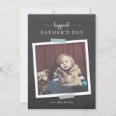 Chalkboard Cheer Vatertag Card Karte (Vorderseite)