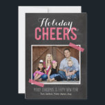 Chalkboard Chefs Holiday Foto Cards Feiertagskarte<br><div class="desc">Feiern Sie die Saison mit dieser modernen und stilvollen Urlaubskarte aus Berry Berry Sweet.</div>