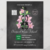 Chalkboard Classic Music Festival Flyer (Vorne)