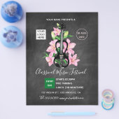 Chalkboard Classic Music Festival Flyer (Einzeln)