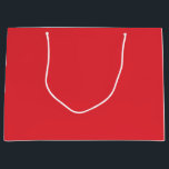 Chalkboard Deep Christmas Red Große Geschenktüte<br><div class="desc">Hier haben wir eine schöne,  tiefgründige,  rot gefärbte Geschenktasche. Diese Geschenktasche ist in mehreren Größen erhältlich und passt zu Verpackungspapieren,  Papiertüchern und Bändern. Dies ist sicher eine perfekte Ergänzung zu Ihren Geschenken für jede Jahreszeit.</div>