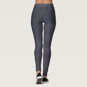 Chalkboard Deep Gray Leggings (Rückseite)