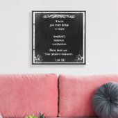 Chalkboard-Design mit Lao Tzu Inspiration Zitat Leinwanddruck (Insitu (Wohnzimmer))