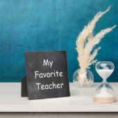 Chalkboard-Designgeschenk für Lieblings-Lehrer Fotoplatte (InSitu)