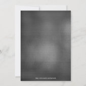 Chalkboard Dirt Bike Foto Geburtstagseinladung Einladung (Rückseite)