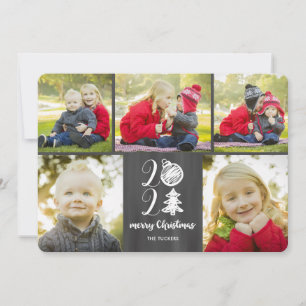 Chalkboard Doodle Weihnachten 2021 FotoCollage