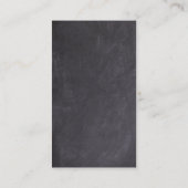 Chalkboard ein kleines Surfer Baby Dusche Begleitkarte (Rückseite)