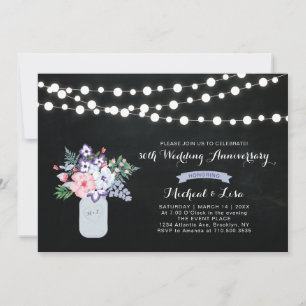 Chalkboard Einladung zum 30. Hochzeitstag
