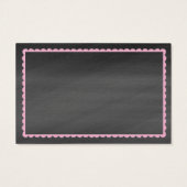 Chalkboard Elephant Baby Girl Dusche buchen (Rückseite)