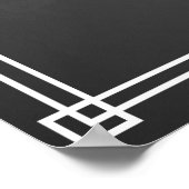 Chalkboard Erstellen Sie Ihr eigenes Plakat (Ecke)