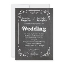 Chalkboard essen Drink und Verheiratete Hochzeitsr