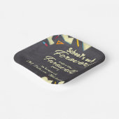 Chalkboard Farewell Remüde Lehrer Party Pappteller (Gewinkelt)