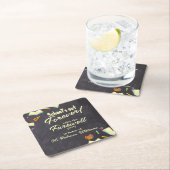 Chalkboard Farewell Remüde Lehrer Party Rechteckiger Pappuntersetzer (Vor Ort)