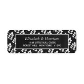 Chalkboard Floral Leaf Wedding (Vorne)
